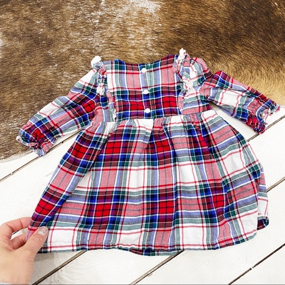 3-6 months GAP sweet plaid baby dress. - Picture 6 of 6